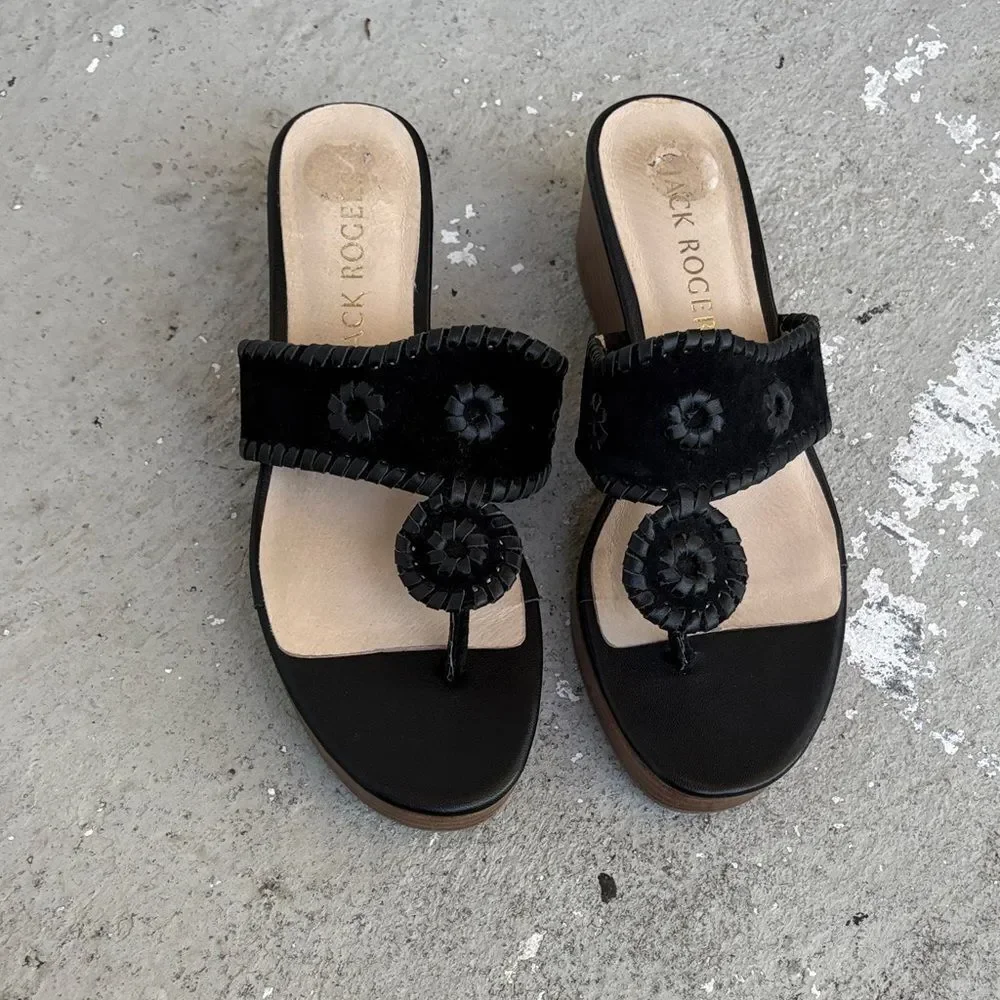 Jack Rogers mid rise wedge
